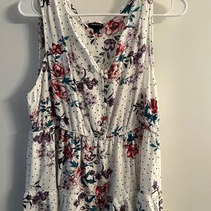 Torrid Babydoll tank top size 0